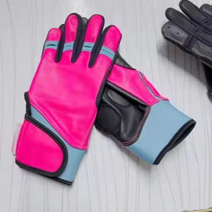 Professionnel fabrique avec des gants de frappeur de baseball de haute qualité en couleur unie nouveau style gants de frappeur de baseball confortables - Product Image 1