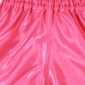 Pantalones cortos de kick boxing de satén de seda hechos a medida de alta calidad Venta al por mayor pantalones cortos de Muay Thai hechos en Pakistán - Product Image 6