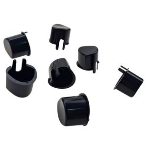 Puntas de adaptador de plástico eficientes negras portátiles compactas para electrónica - Product Image 1