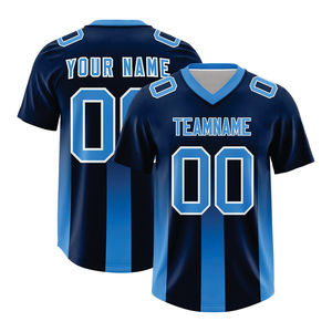 Camiseta de fútbol americano personalizada al por mayor camiseta de fútbol sublimada cosida camiseta de rugby de alta calidad para hombres/jóvenes - Product Image 2