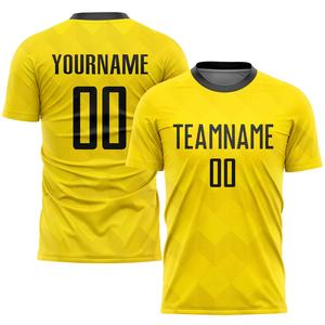 Poliéster transpirable para hombre Deportes Fútbol Jersey conjuntos de uniformes de fútbol ropa de fútbol Jersey Conjunto personalizado sublimado liso adultos - Product Image 2