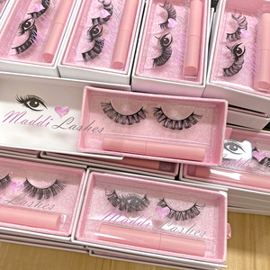 Free Sample Wholesale Russian <strong>Strip</strong> <strong>Lashes</strong> <strong>That</strong> <strong>Look</strong> <strong>Like</strong> Eyelash <strong>Extensions</strong> D Curl Handmade Russian Volume Eyelash - Product Image 3