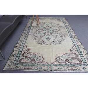 พรมวินเทจขนาด 4.4x8.3 ฟุต พรมอิคัทสีน้ำตาลตุรกี - Product Image 2