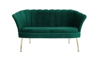 Moderne Luxus-Chaiselongue mit Polsterung, Samtbezug, Freizeitsessel mit Abnehmbarem Bezug und Massivholzrahmen für Hotelgebrauch
