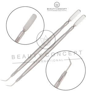 2 Pcs Outil de levage de cils Séparateur de peigne Extension de cils Eco-Friendly Private Label Eyelash Curler Lash Lift - Product Image 2