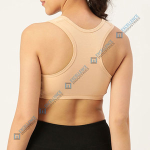 Soutien-gorge de sport en tissu respirant léger à maintien élevé pour femmes Logo personnalisé grande taille OEM soutien-gorge d'entraînement Gym Fitness - Product Image 3