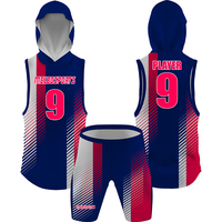 Bsci américain réversible ensembles jeune joueur de Football Compression personnalisé sublimé drapeau maillots respirant vêtements de sport en gros