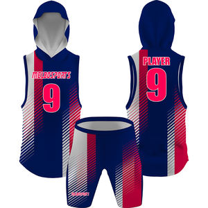 Bsci American Reversible Sets Jugador de fútbol juvenil Compresión Bandera sublimada personalizada Jerseys Transpirable Ropa deportiva al por mayor - Product Image 3