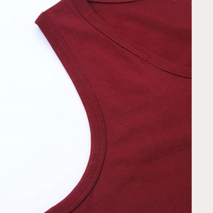 Débardeurs décontractés pour hommes OEM Logo personnalisé T-shirt sans manches Singlet musculaire pour garçon pour la musculation - Product Image 5