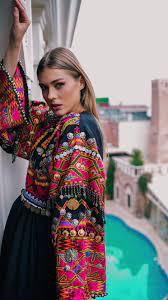 Kuchi เสื้อผ้าผู้หญิงแบบชาวอัฟกานิสถานระบายอากาศได้ดีดีไซน์ตามสั่ง - Product Image 5