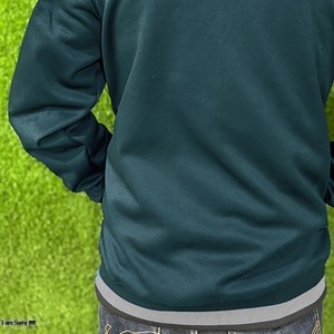 Veste bomber pour homme en toile denim tendance, respirante, coupe-vent, logo personnalisé, col montant, automne, fabrication au Pakistan - Product Image 4