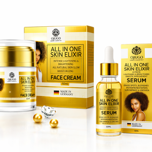 Ensemble Duo Crème et Sérum Éclaircissants pour le Visage, Hydratant et Illuminateur pour des Résultats Optimaux - Product Image 5