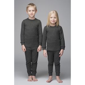 ชุดกางเกงในระบายความร้อนสำหรับเด็กสีน้ำเงินเข้ม - Product Image 1