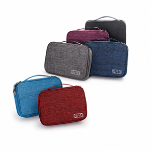 Sac numérique multi-couches, organiseur électronique, étui de rangement portable pour les voyages et l'usage quotidien - Product Image 1