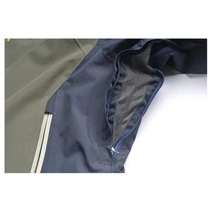 Chaqueta de lluvia impermeable con cinta de costura completa con capucha a prueba de viento 3 capas Material de carcasa para exteriores Chaqueta Deportiva Chaquetas para exteriores - Product Image 5
