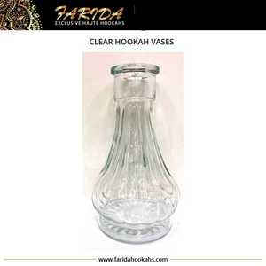 Offre Spéciale Luxe Shisha Narguilé Base En Verre Vase Clair Motif Décoratif Bouteille En Verre Semi-Fini avec Laque Techniques - Product Image 2