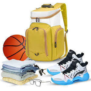 Sac à dos de football personnalisé, sac à dos de sport avec compartiment pour ballon - Sac de sport pour tous les sports, gymnase pour basketball, football, volley-ball - Product Image 5