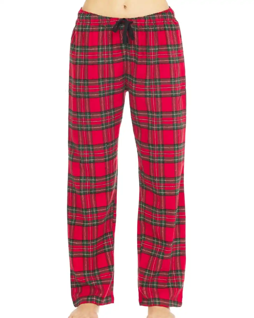 Pantaloni da salotto in flanella di cotone di qualità per l'esportazione pigiama estivo traspirante con tessuto a maglia con motivo a stampa solida