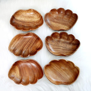 Bol en bois d'acacia à bas prix pour un usage quotidien bols de service en bois durables et autres couverts naturels - Product Image 5