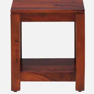 Mesa Auxiliar Contemporánea Kryss de Madera de Sheesham para Sala de Estar y Comedor, Diseño Resistente a los Arañazos - Product Image 4