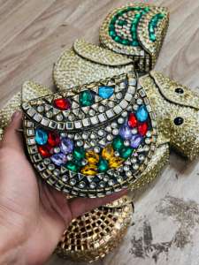 Bolso de Mano Clásico de Cristal Elegante para Mujer, Bolso de Fiesta, Bolso de Noche Elegante, Fabricantes Mayoristas de Alta Calidad - Product Image 2