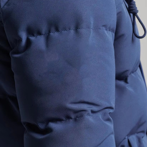 Nueva chaqueta acolchada ligera de alta calidad 2026 fabricada en Pakistán, chaqueta acolchada azul de estilo informal para exteriores para hombres - Product Image 3