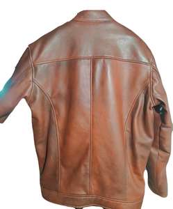 แจ็คเก็ตหนังแท้สำหรับผู้ชาย, แจ็คเก็ตหนัง100% ลำลอง - Product Image 3