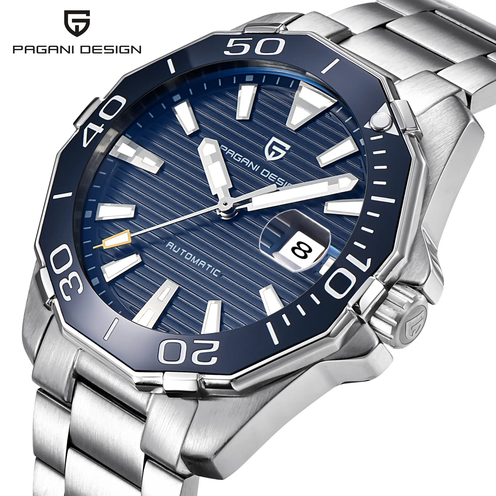 Pagani Mechanical Watch Luxury Automatic Watch Customization Mechanical Watches for Men and Women Automatic Movement MIYOTA 2pcs