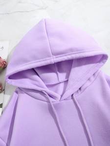 Sudadera con capucha de peso pesado para mujer Sudadera con capucha bordada Sudadera con capucha con Personalización completa para mujer - Product Image 5