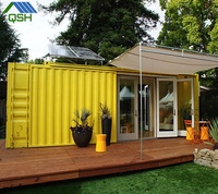 40 'conteneur d'expédition de luxe maison conteneurs de stockage transformés en maisons