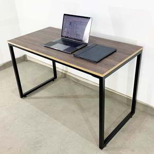 HOBP023 Minimalist Assembly Wooden Computer/Laptop <b>Table</b> <b>Foldable</b> Office Desk with Iron <b>Legs</b> for Hotels - Product Image 6