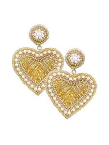 Pendientes bordados a mano con cuentas de semillas en forma de pájaro, joyería de gota de moda con bordado de cuentas para aniversarios - Product Image 2