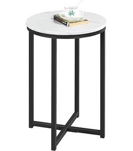 Tables basses au design arrondi avec un design en matériaux combinés, finition hautement peinte et design poli, décoration de salon, table d'appoint - Product Image 2