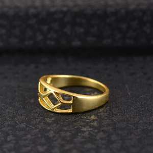 Latest Design Boho Geometric <b>Cross</b> <b>Rings</b> Dainty Brass <b>Rings</b> Women 18K Gold Plated Hollow Pattern Band <b>Ring</b> for Wholesale/OEM/ODM - Product Image 3