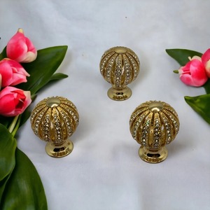 Perilla de diseñador con cristal para armarios, cajones y puertas, elegante para decoración del hogar manija decorativa, uso de muebles elegantes - Product Image 4