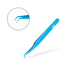 Pinzas más vendidas Pinzas de pestañas de volumen de acero inoxidable - Product Image 1