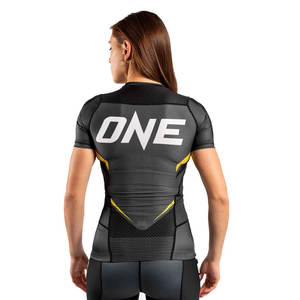 MMA BJJ HD Print Rash Guard Shirt avec short assorti Ensemble de compression personnalisé Jiu Jitsu Kimono Kimono de Jiu Jitsu - Product Image 3