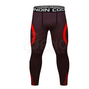 Traje de compresión personalizado para hombre Fitness Gym Jogging Sublimación Ropa para correr hecha en poliéster Spandex - Product Image 4