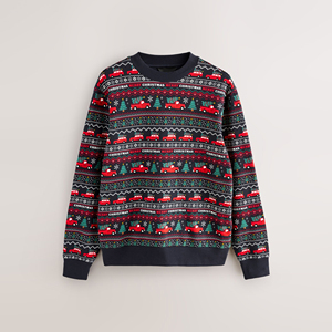 Trendy Embroidered Sublimation Winter Sweatshirt OEM Factory Private Label Custom Stylish Quick Dry Breathable Fleece Unisex - Product Image 4