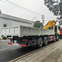 Prix d'usine Camion FOTON 8x4 avec grue à flèche pliante de 28 tonnes montée, 15m, boîte de vitesses, moteur, pompe à vendre