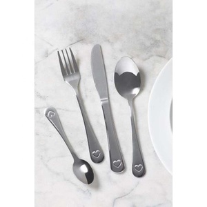 Hot <b>Sale</b> Portable Stainless Steel Silver Nickle Spoon Fork <b>Knife</b> Unique Handle Designer Cutlery <b>Set</b> for Wedding Events - Product Image 3