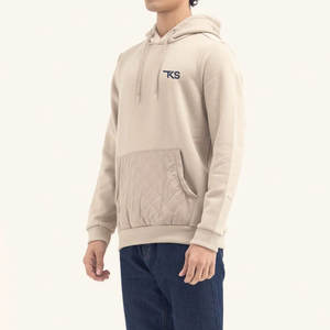 Venta al por mayor sudadera personalizada para hombre anti-pilling algodón poliéster pulóver alta calidad sudaderas con capucha en blanco - Product Image 2