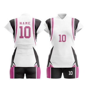 Conjuntos de uniformes de camiseta de voleibol totalmente sublimados al por mayor, éxito de ventas para adultos, servicios OEM disponibles - Product Image 2