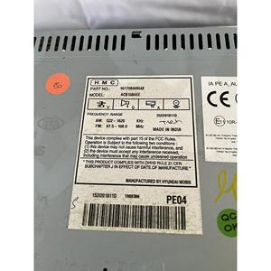 Autoradio HYUNDAI i10 2a Serie (11>13) 96170 B96504X G4LA - Product Image 3