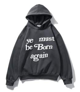 Sudadera con capucha de algodón 100% pesado personalizada con estampado de hojaldre, estilo holgado y logotipo, traje de lana de otoño con servicio ODM - Product Image 3