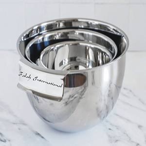 Bols à double paroi en acier inoxydable poli de luxe, haute durabilité, écologiques, design personnalisé, bols modernes pour servir les aliments - Product Image 4