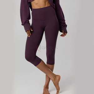 Leggings de yoga sans couture à taille haute pour femmes Push Up Scrunch Butt Breathable Gym Fitness Workout Pants - Product Image 1