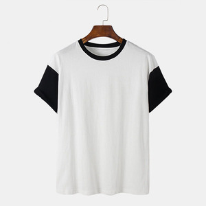 เสื้อยืดพิมพ์ลายกราฟิกสำหรับผู้ชาย,เสื้อยืดซักด้วยกรดเศร้าวินเทจพิมพ์ลายผ้าไหมสำหรับผู้ชายเสื้อยืดขนาดใหญ่ - Product Image 3