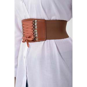 Cinturón Elástico Trenzado para Mujer, Cinturón para Chaqueta, Cinturón para Camisa, Cinturón para Vestido - TABA - Product Image 2