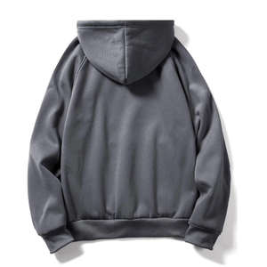 Novedad, Sudadera con Capucha para Hombre, Diseño Personalizado al por Mayor, Impresión 3D, Estilo Holgado, Color Liso, 100% Algodón, Gruesa - Product Image 2